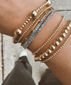 CZ Tennis Stretch Bracelet